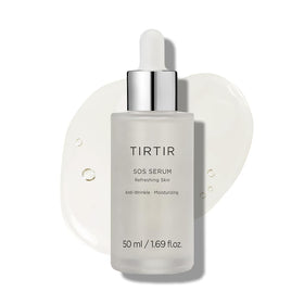 TIRTIR front packaging showing bottle and box for easy recognition and reassurance
