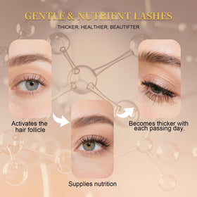 Tistees serum texture close-up, lightweight formula that absorbs quickly