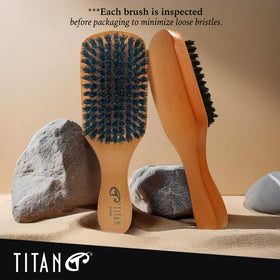 Titan Club in hand scale showing compact 7.5 inch size for easy control benefit