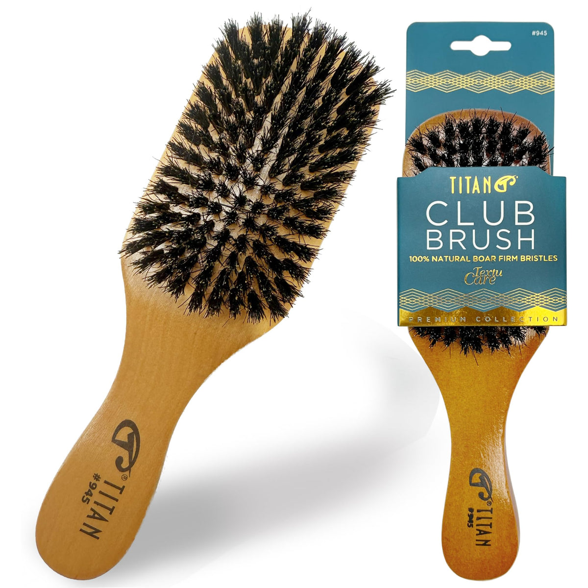 Titan Club styling in action showing wave formation and smoothing benefit