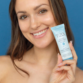 TIZO application of TiZO2 as primer demonstrating matte finish and smoothing effect