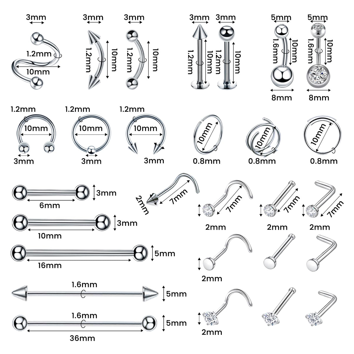 TKKUY 316L stainless steel jewelry close-up highlighting corrosion resistance