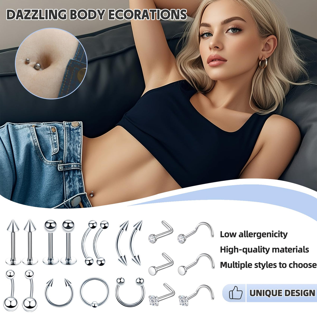 TKKUY sealed piercing clamps and tools emphasizing sterilization and hygienic packaging