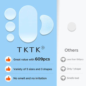 TKTK full contents laid out to show all five sizes included in pack