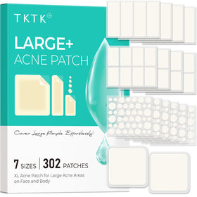 TKTK front packaging showing 302-count kit and benefits