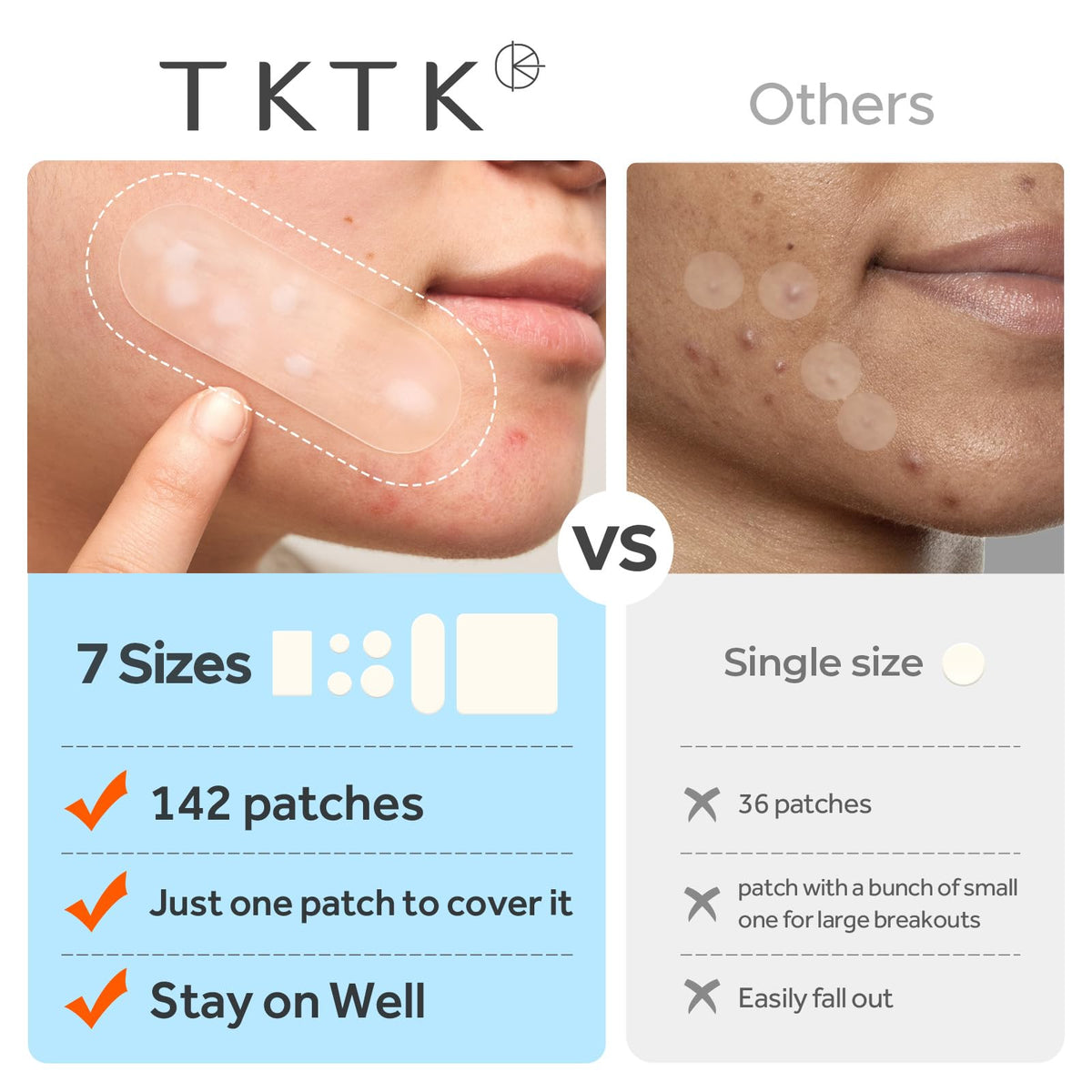 TKTK hydrocolloid texture close-up highlighting absorbent layer