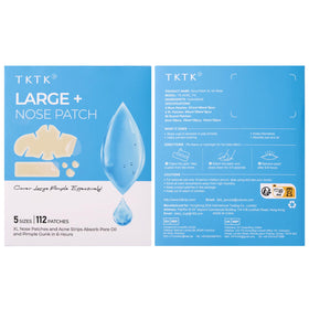 TKTK individually sealed patch packaging ready to peel for hygienic benefit