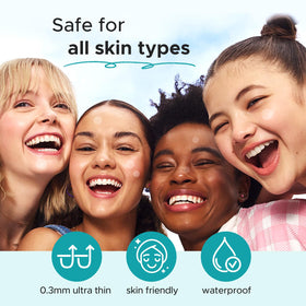 TKTK tea tree and calendula oils pictured to illustrate soothing botanical support