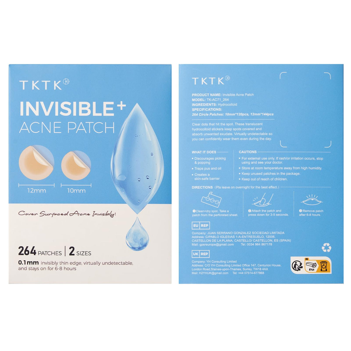 TKTK pouch in a handbag, lifestyle shot highlighting travel convenience
