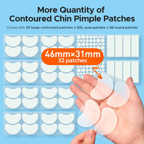 TKTK small round dot sheet detail showing discreet coverage