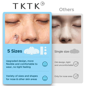 TKTK close-up hydrocolloid texture demonstrating absorbent core benefit