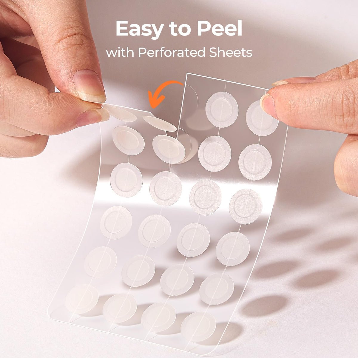 TKTK step-by-step application showing cleaning, placing, and removal benefit
