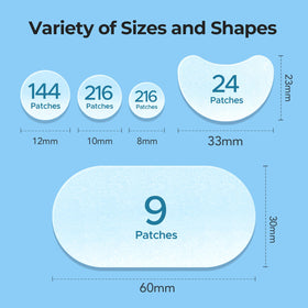 TKTK XL strip displayed next to a ruler for accurate size comparison