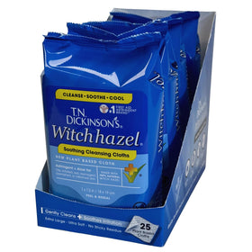 T.N. Dickinson's front packaging showing wipes and quantity for quick identification