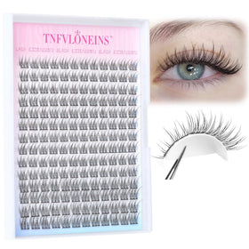 TNFVLONEINS lashes worn in daytime look enhancing eyes subtly