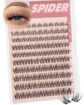 TNFVLONEINS front packaging showing cluster lash set for easy selection