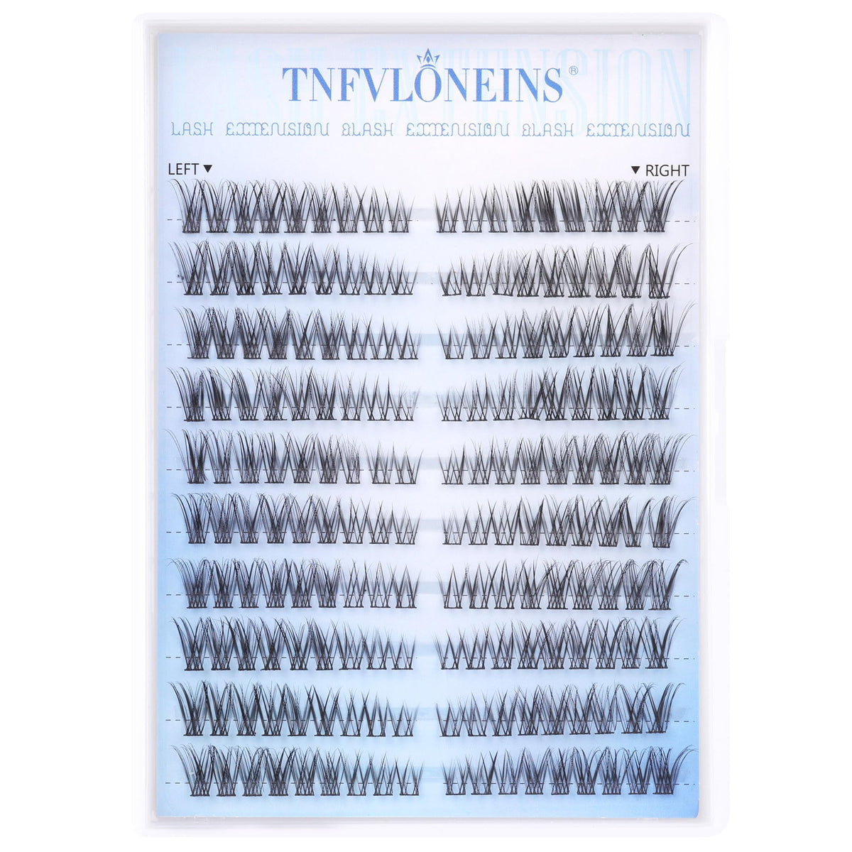 TNFVLONEINS lifestyle portrait wearing wispy clusters for subtle eye enhancement