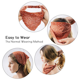 TOBATOBA headband worn by model for instant boho styling inspiration