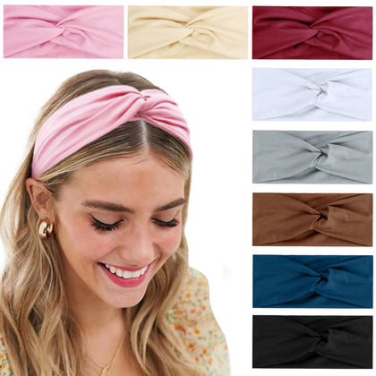 Tobeffect front view headband showing clean silhouette and versatile style