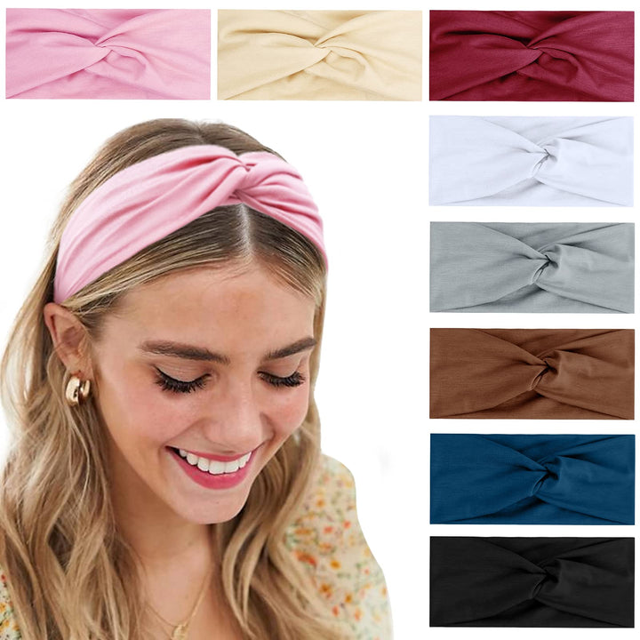 Tobeffect front view headband showing clean silhouette and versatile style
