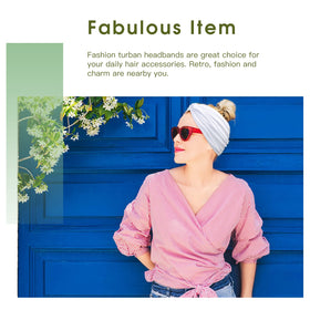 Tobeffect headband in hand to show scale and comfortable stretch fit