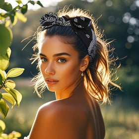 Tobeffect styled with braids and casual outfit for boho-ready finishing touch