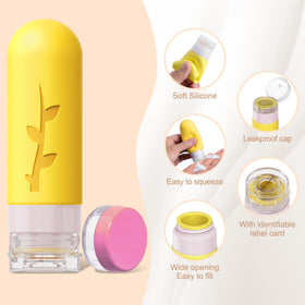 Tocelffe cream jars and filling tools detail, clean refill benefit