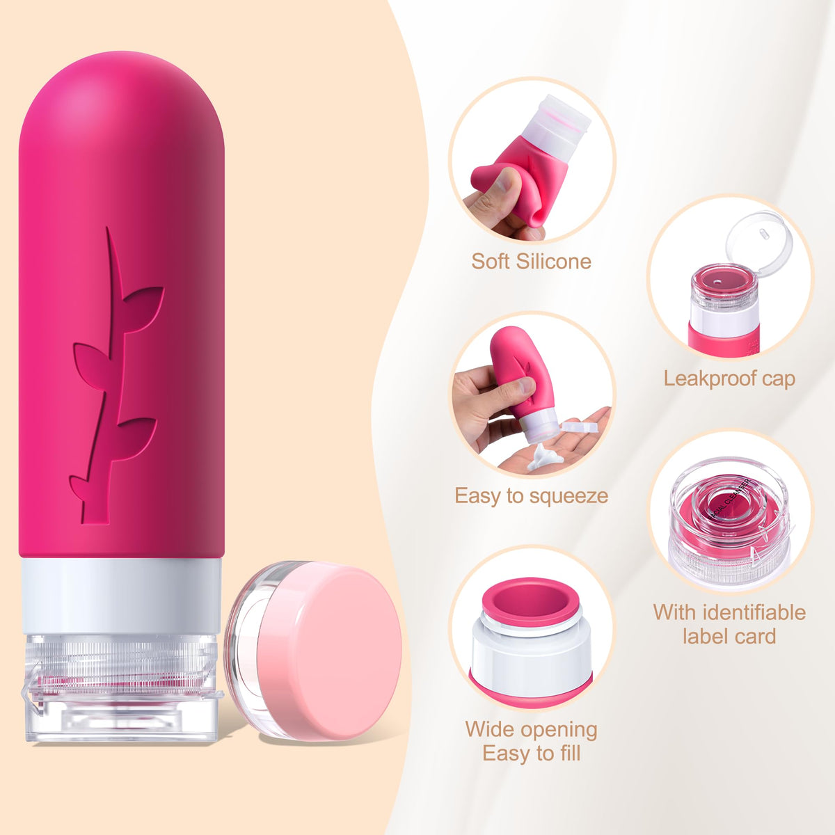 Tocelffe spray bottle producing fine mist, useful for perfume and toner application
