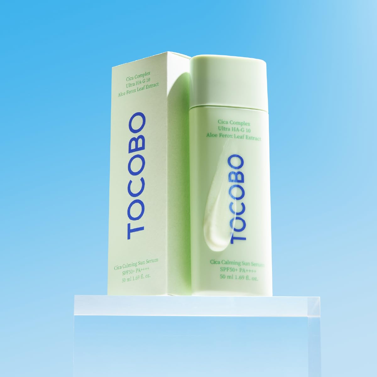 TOCOBO lifestyle shot outdoors illustrating broad-spectrum protection