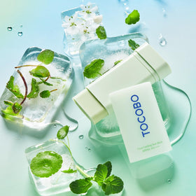 TOCOBO texture close-up wet finish demonstrating quick absorption benefit