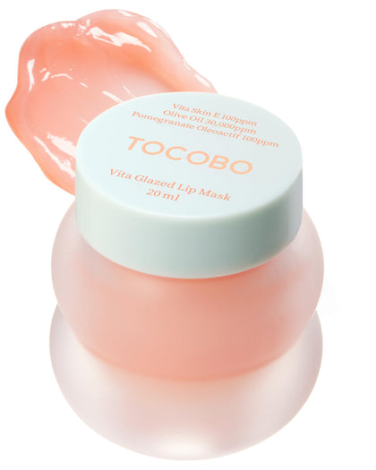 TOCOBO jar front view showing branding and compact 0.68 oz size benefit