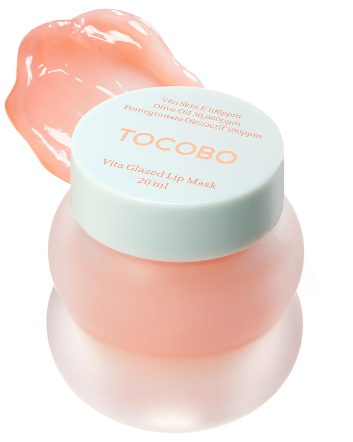 TOCOBO jar front view showing branding and compact 0.68 oz size benefit