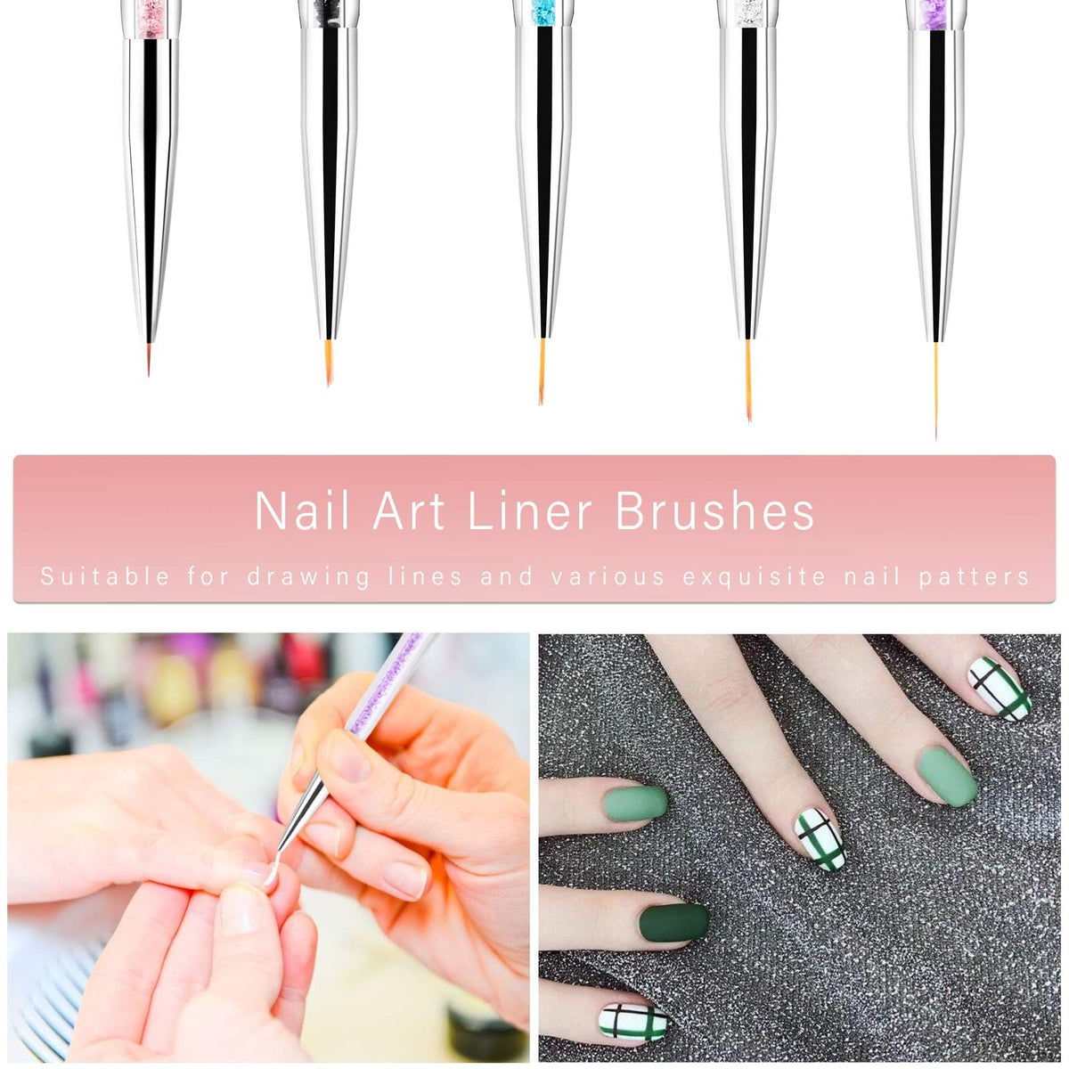 TOCOLES brushes displayed beside a hand to show scale and comfortable grip for steady application benefit