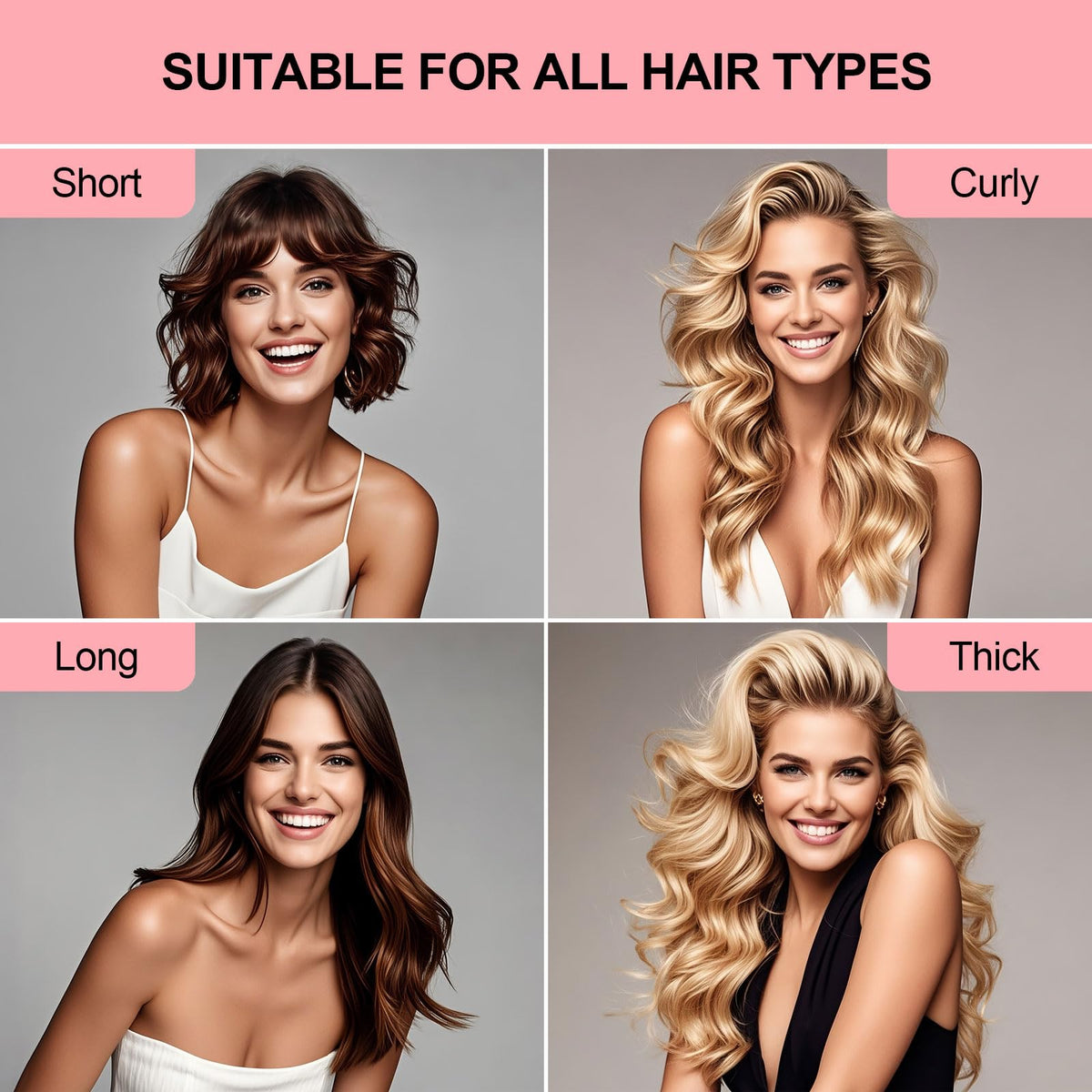 Togayu size comparison in hand showing jumbo curler scale for larger, voluminous waves