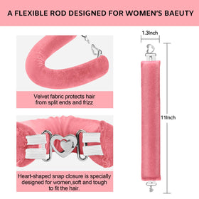 Togayu velvet close-up highlighting soft texture to reduce snags and protect hair