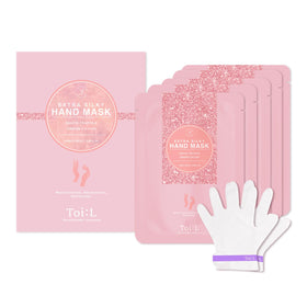 TOI:L front packaging showing five pairs and benefits for moisturizing