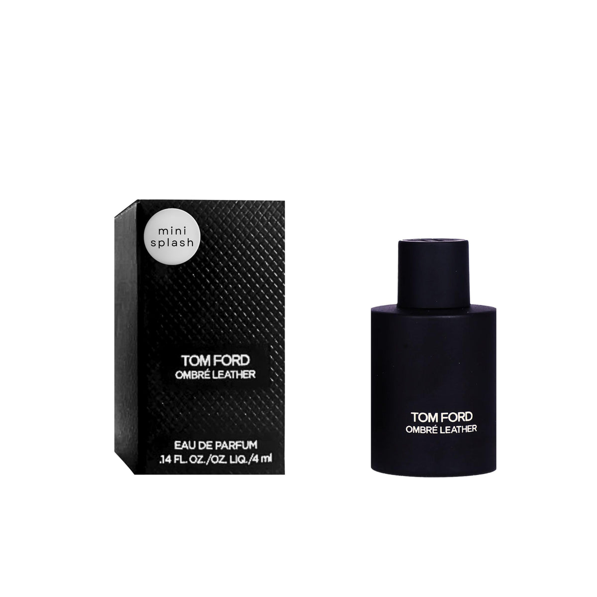 Tom Ford Ombre Leather boxed mini front view showing premium packaging and gifting appeal