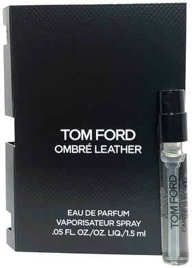 Tom Ford Ombre Leather front flacon matte-black bottle exudes refined boldness