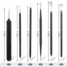 Tomata detailed view of loop head for targeted blackhead removal benefit