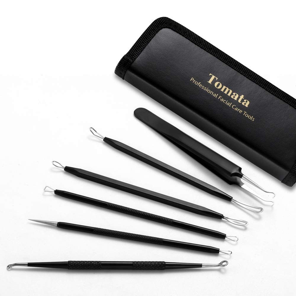 Tomata tools neatly stored in leather case for travel-friendly protection