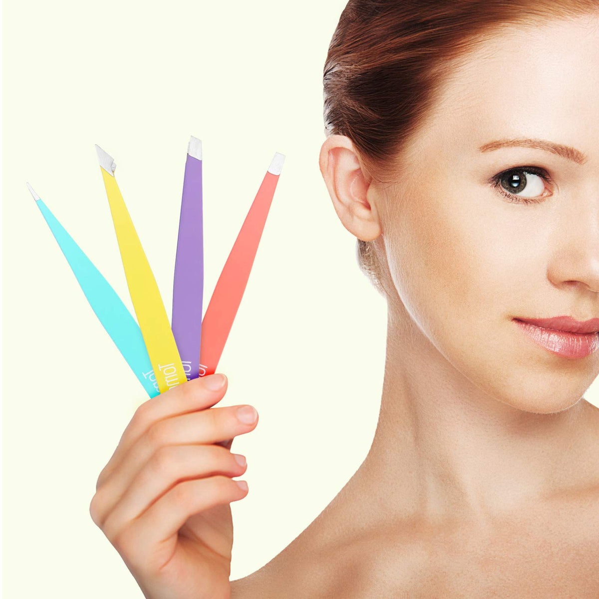 Tomata tweezers neatly stored in travel case for on-the-go grooming