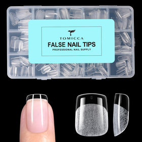 TOMICCA front packaging showing 240 clear tips and kit contents for easy selection