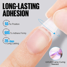 TOMICCA gel texture detail demonstrating non-drip formula for precision