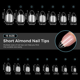 TOMICCA tips beside fingers for size comparison, ensuring correct fit and comfort