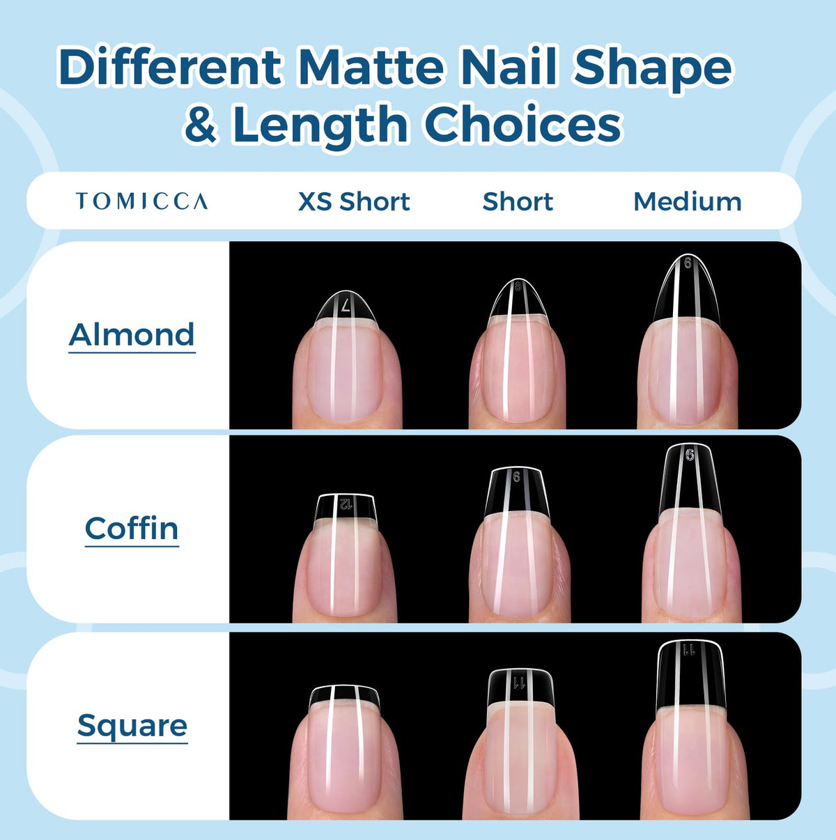 TOMICCA scale comparison with hand showing short length and practical durability benefit