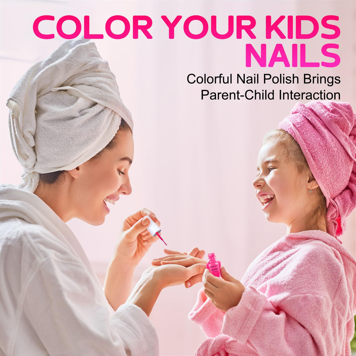 TOMICCA toe nail mani-pedi showcasing color versatility for toes