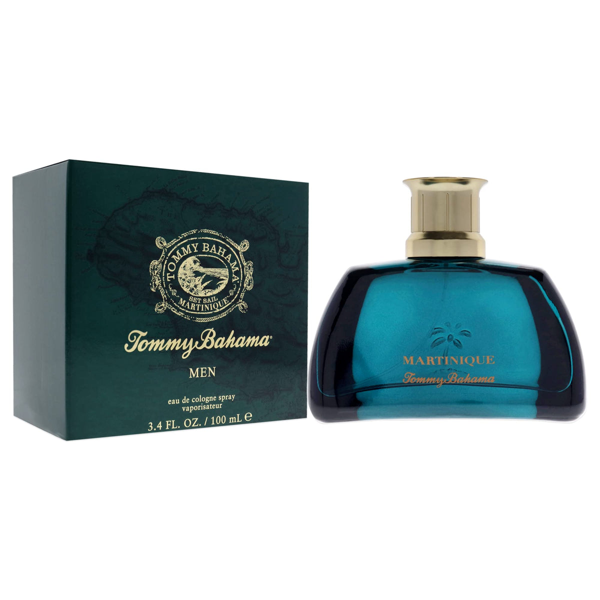 Tommy Bahama Martinique lifestyle beach scene evoking island breezes and relaxed confidence