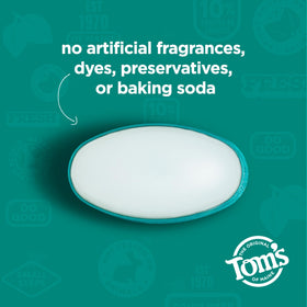 Two-pack of Tom's of Maine in a bright lifestyle scene showing convenience and sharing