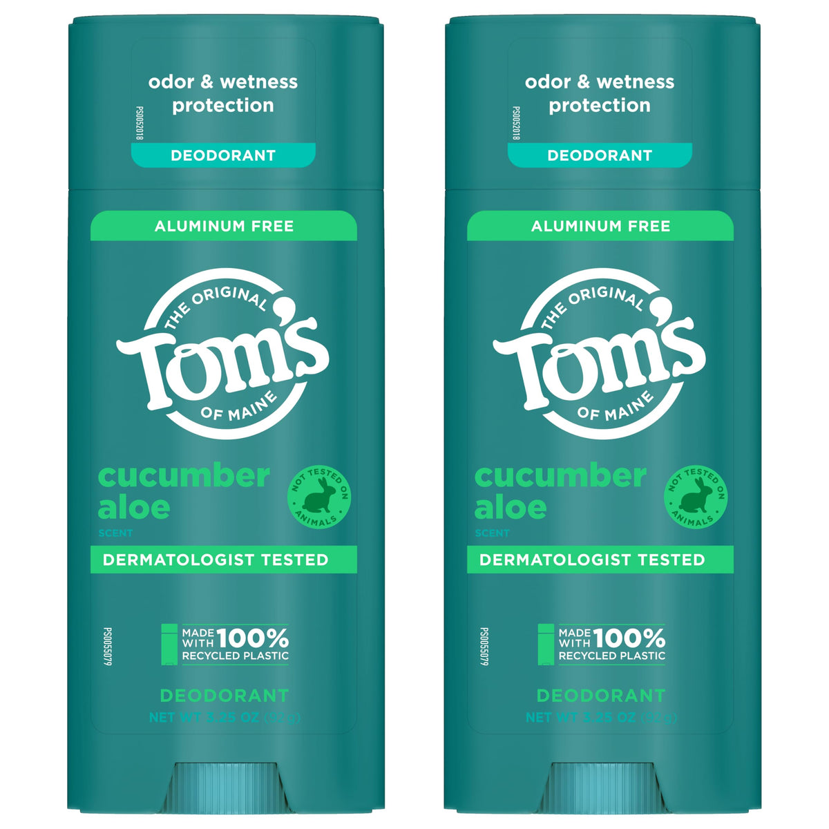 Tom's of Maine texture close-up illustrating moisture-locking, non-sticky finish