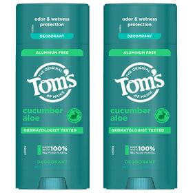 Tom's of Maine texture close-up illustrating moisture-locking, non-sticky finish